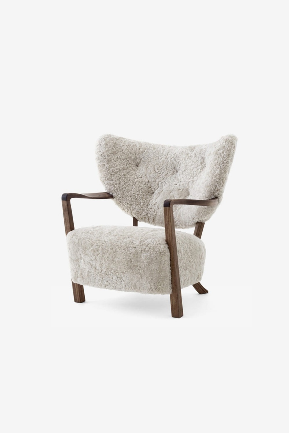 [&amp;Tradition] Wulff Lounge Chair / ATD2 (walnut/Sheepskin)